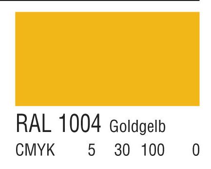 RAL 1004金黄色