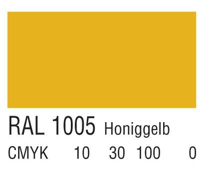 RAL 1005蜜黃色