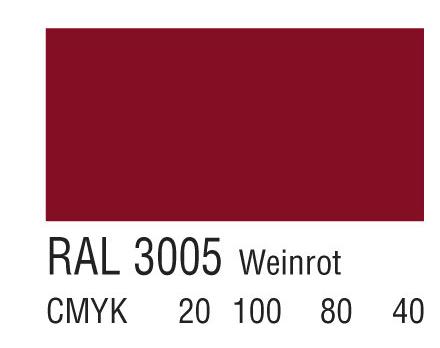 RAL 3005葡萄酒红