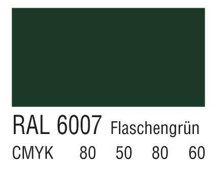 RAL 6007瓶綠