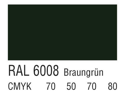 RAL 6008褐绿