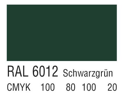 RAL 6012墨綠色