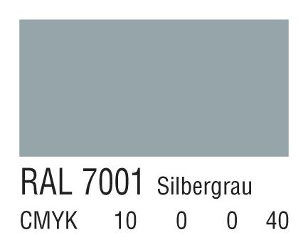 RAL 7001银灰色