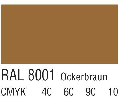 RAL 8001赭石棕色