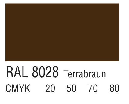 RAL 8028淺灰褐色