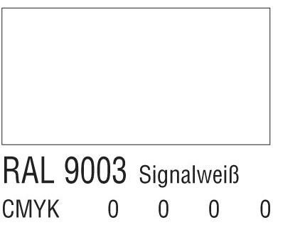 RAL 9003信号白